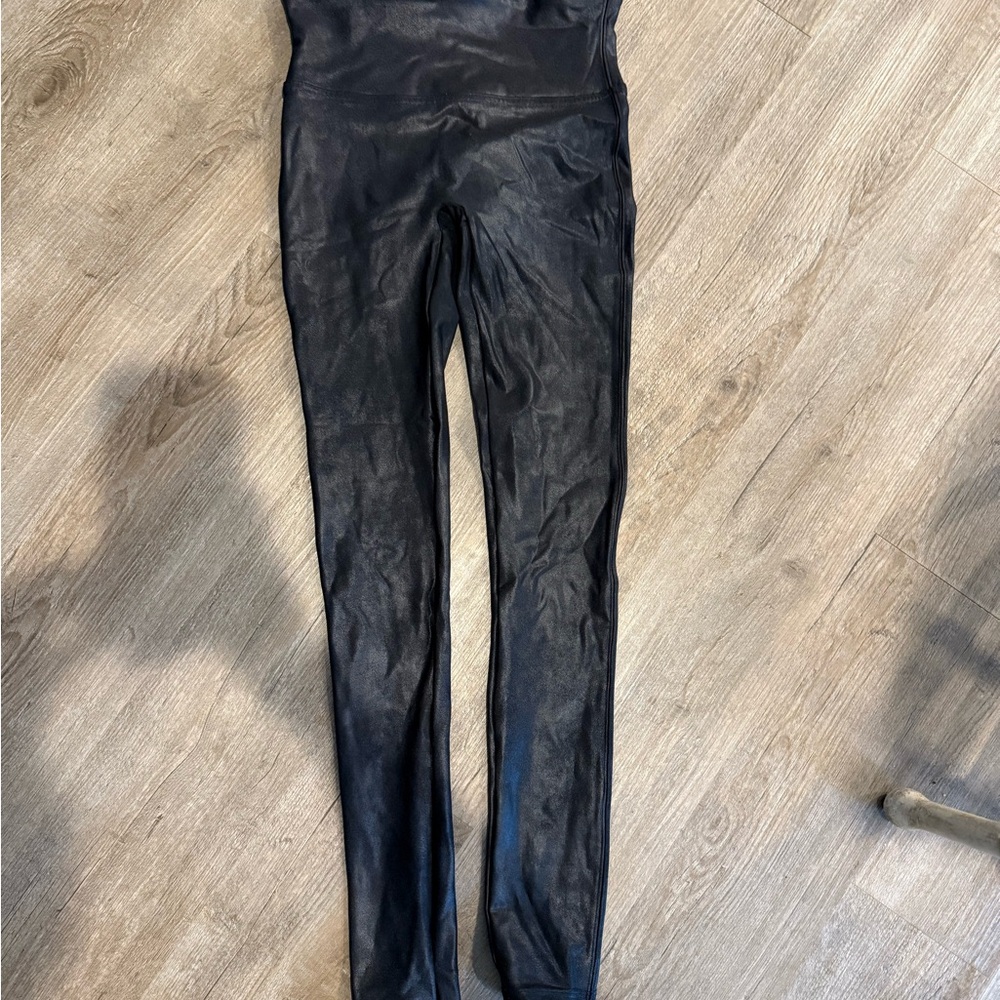 SPANX faux leather leggings